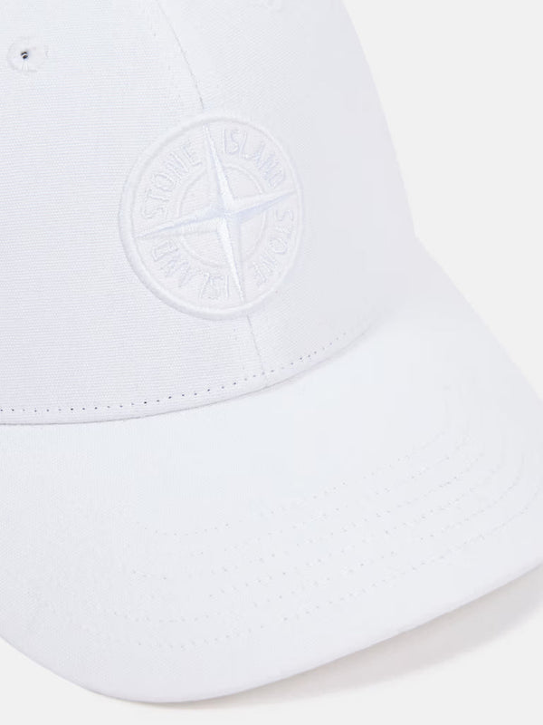 Casquette logo Stone Blanc