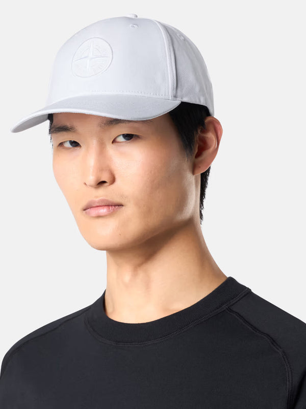 Casquette logo Stone Blanc