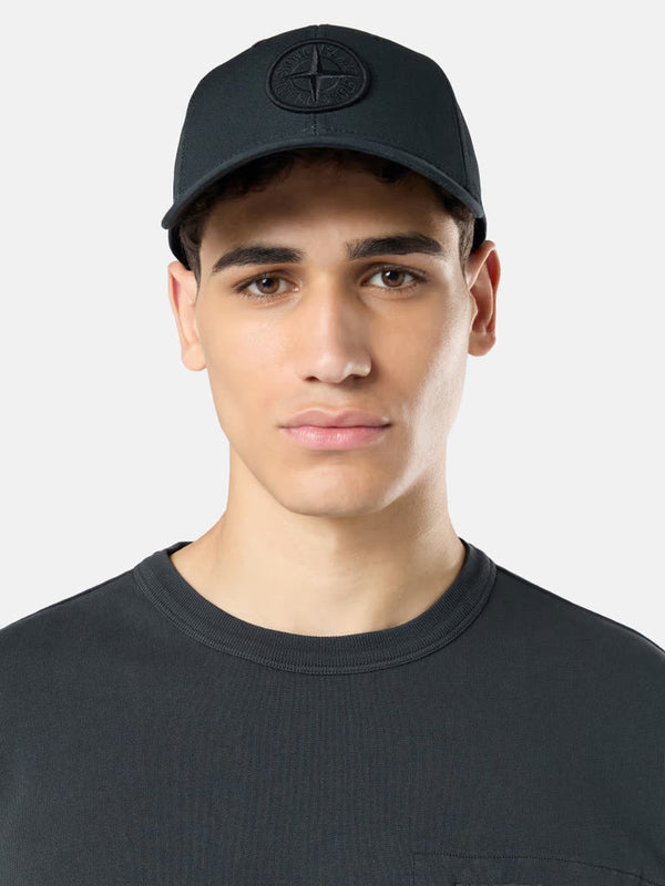 Casquette logo Stone Noir