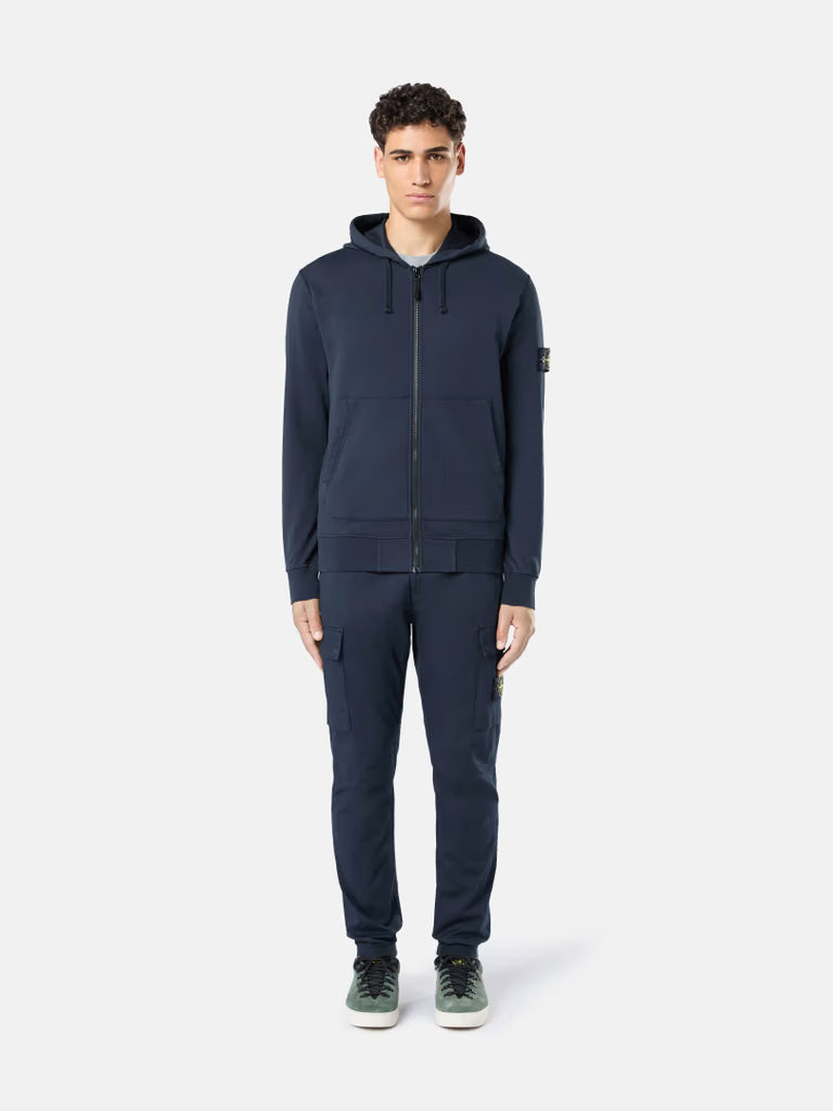 Veste Coton Bleu Marine