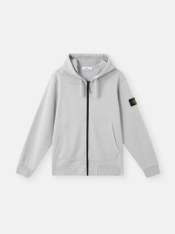 Veste Coton Gris Perle